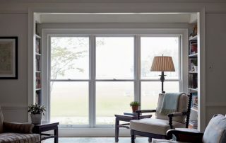 floor to ceiling double hung windows