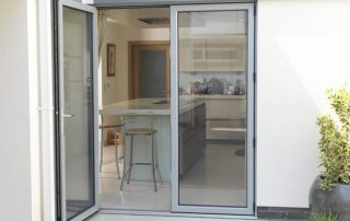 beautiful aluminium french doors installed at a home in Sydney