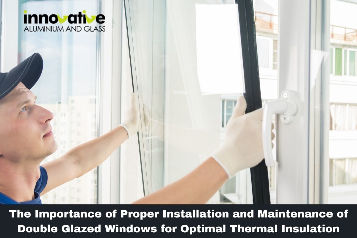 The Importance of Proper Installation and Maintenance of Double Glazed Windows for Optimal Thermal Insulation